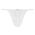 Pointelle Thong, White