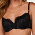 Lauren padded underwired bra, Black