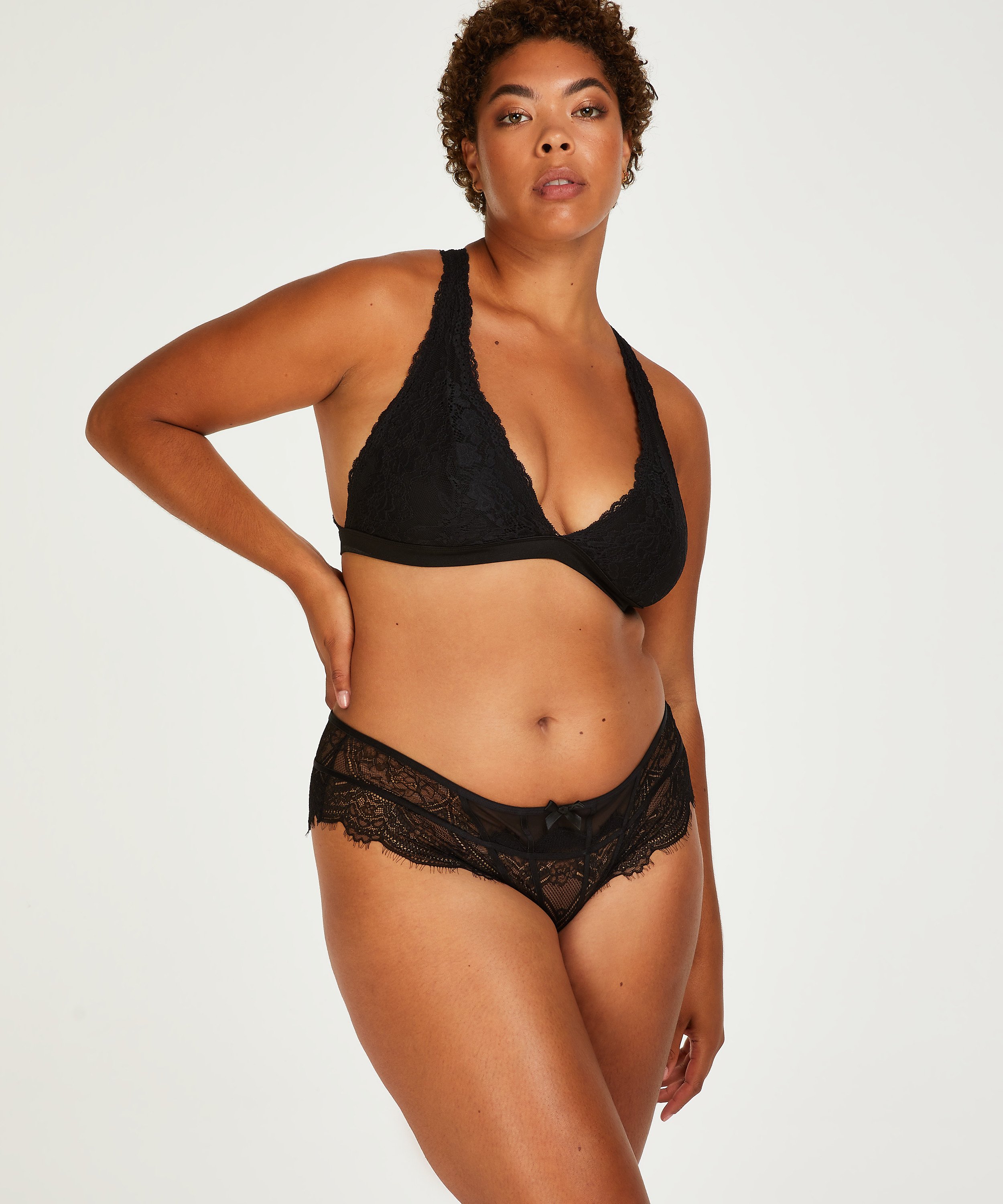 Lillie Brazilian Curvy, Black, main