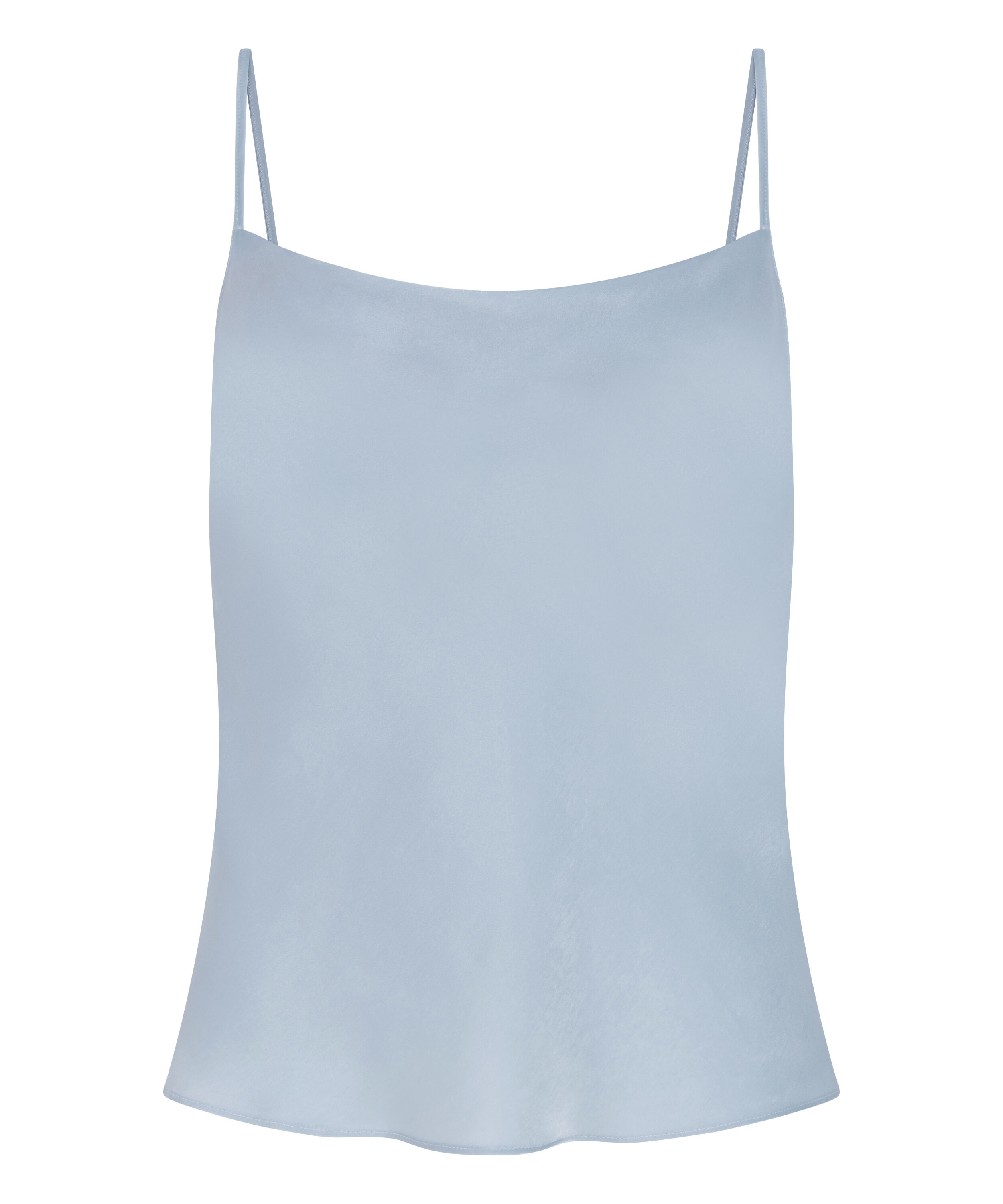 Cami Satin Minimal, Blue