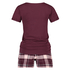 Short pyjamas set, Red