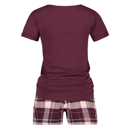 Short pyjamas set, Red