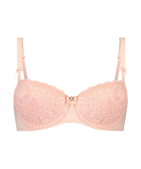 Maya Padded Underwired Bra, Pink