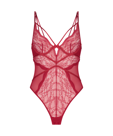 Isabelle Non-Padded Underwired Body, Red