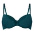 Isadora Padded Underwired Bra, Green