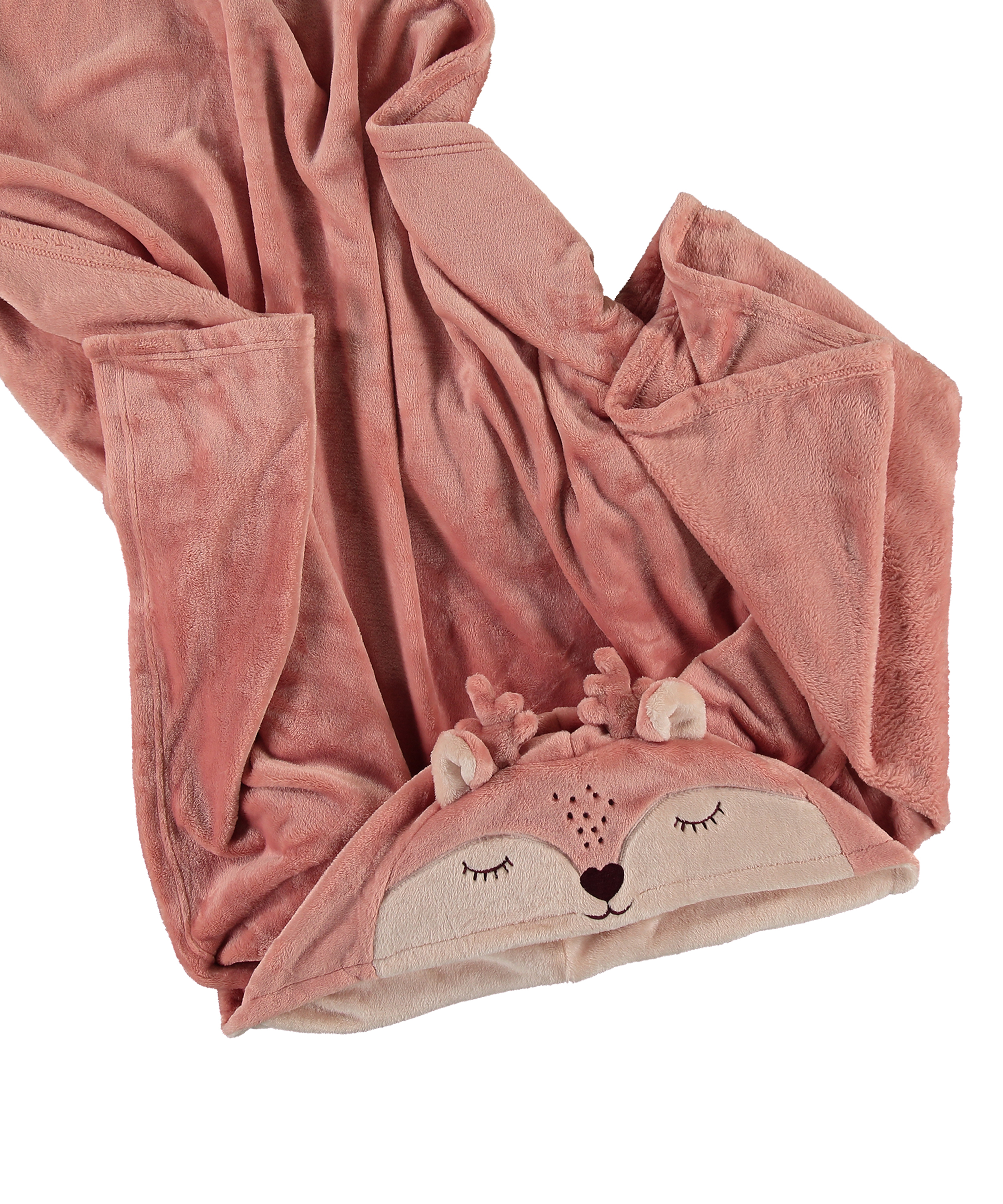 Fleece blanket, Pink, main