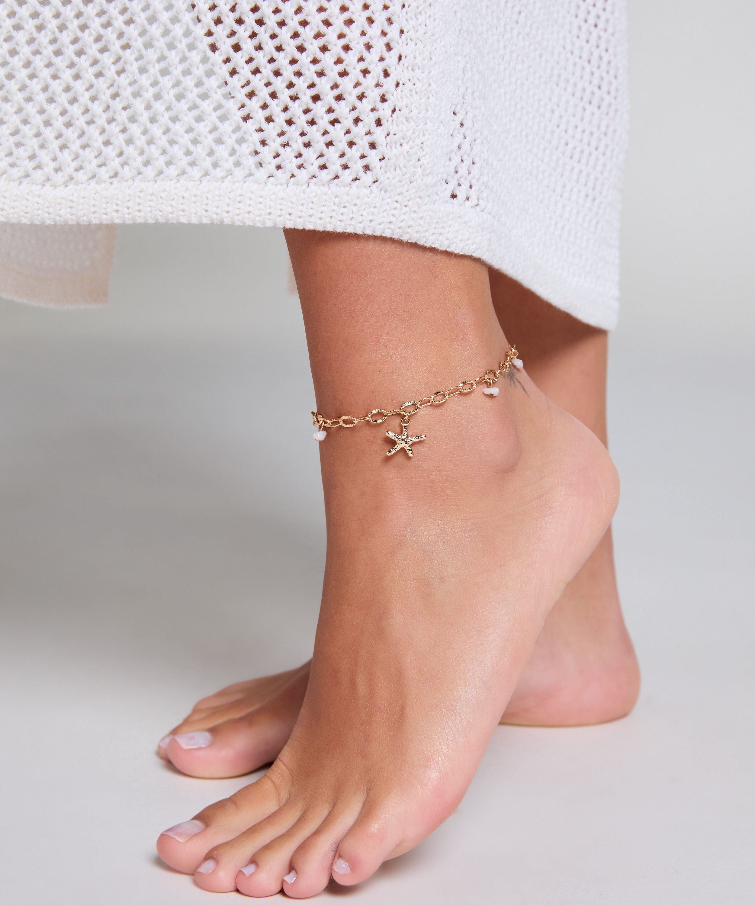 Starfisch Anklet, Yellow, main