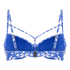 Cancun Padded Bikinitop, Blue