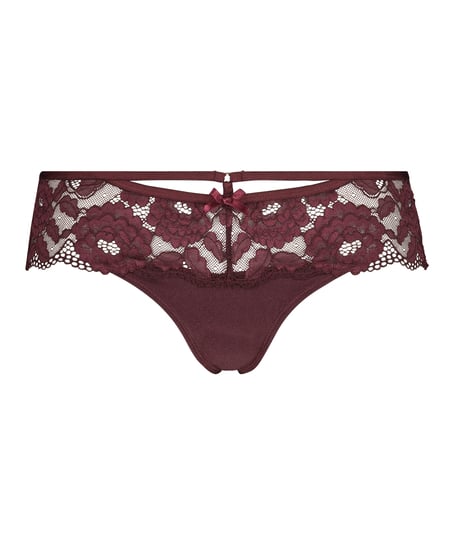 Jolie thong boxers, Red