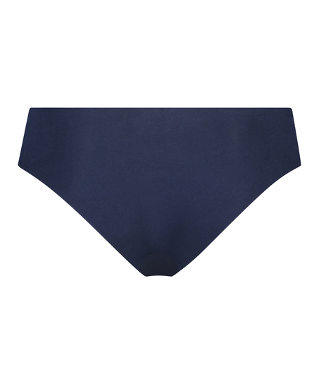 Invisible cotton knickers, Blue