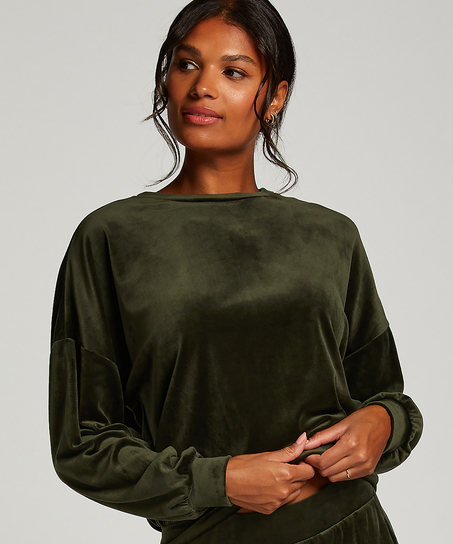 Velours Top, Green
