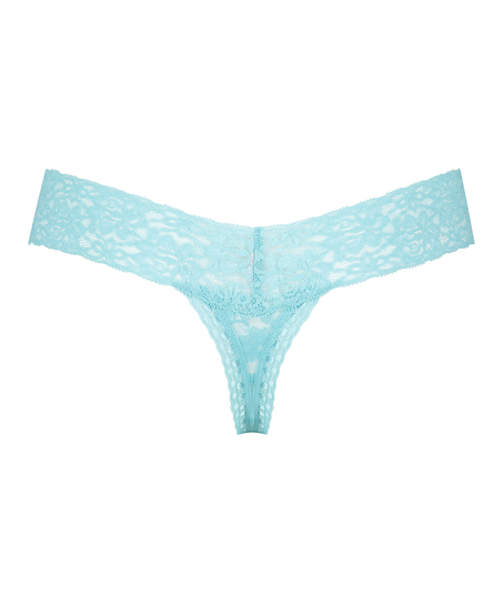 Extra Low V-Thong, Blue