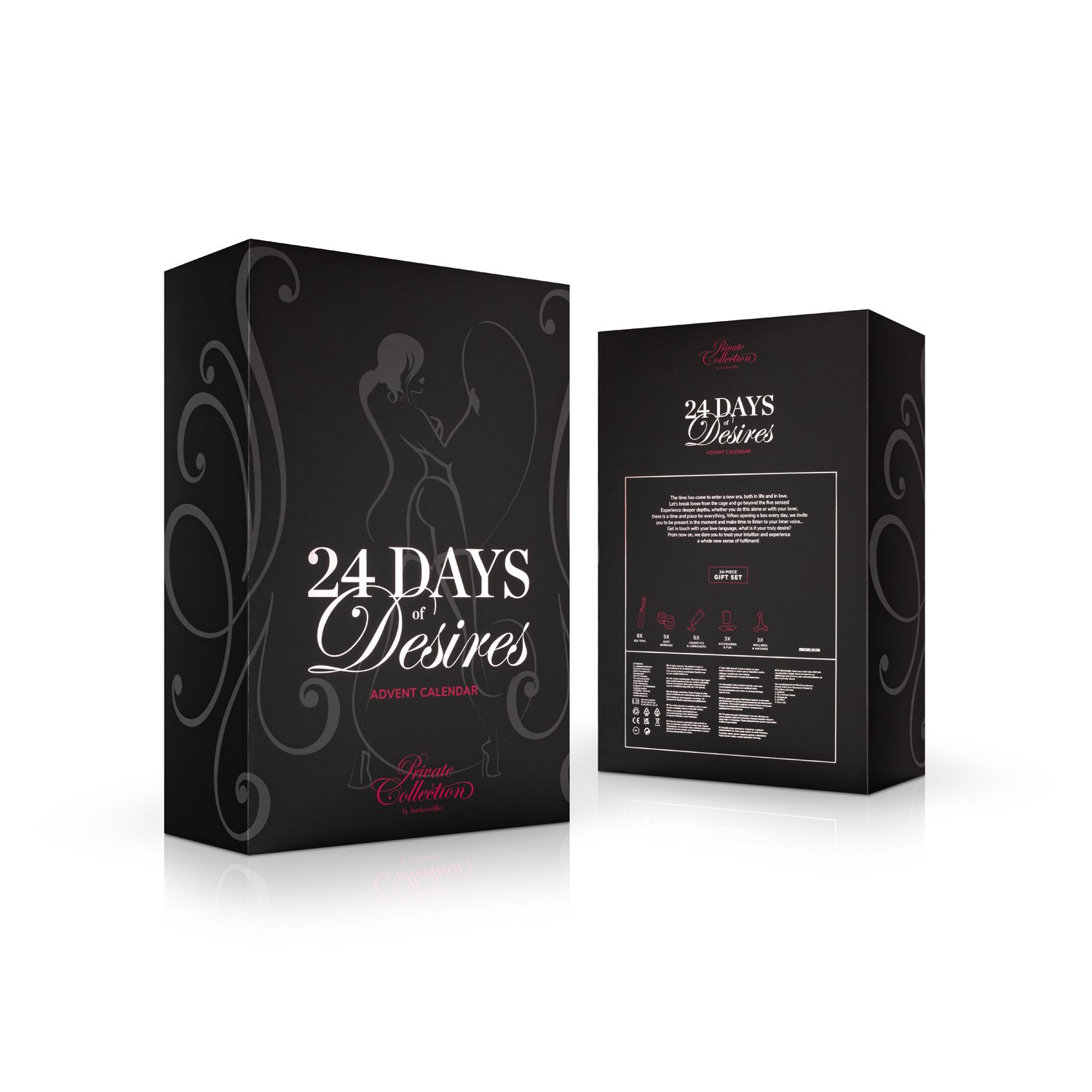 Private Naughty & Nice Advent calendar, Red, main