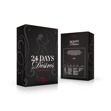 Private Naughty & Nice Advent calendar, Red