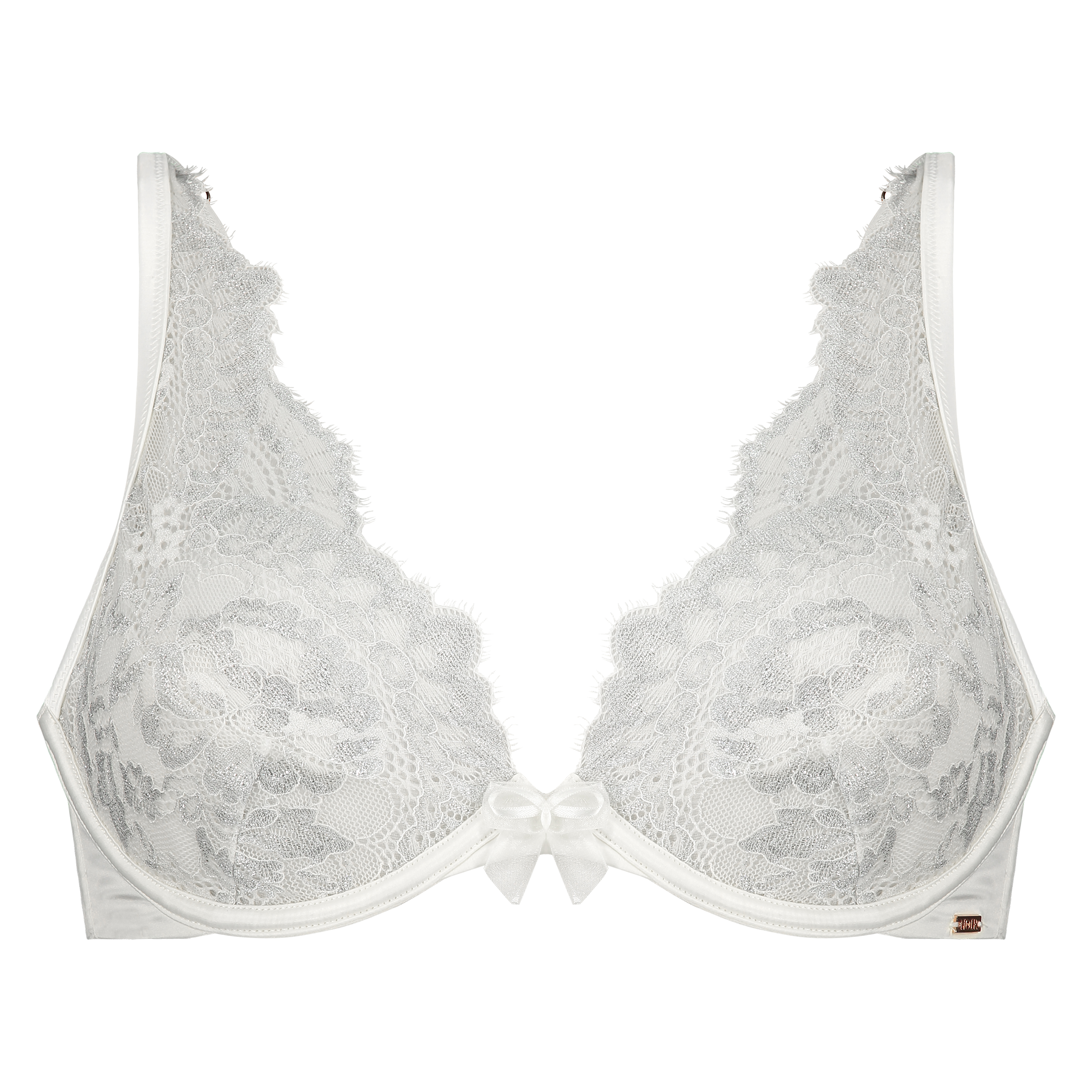 Allegra Non-Padded Underwired Bra, White, main