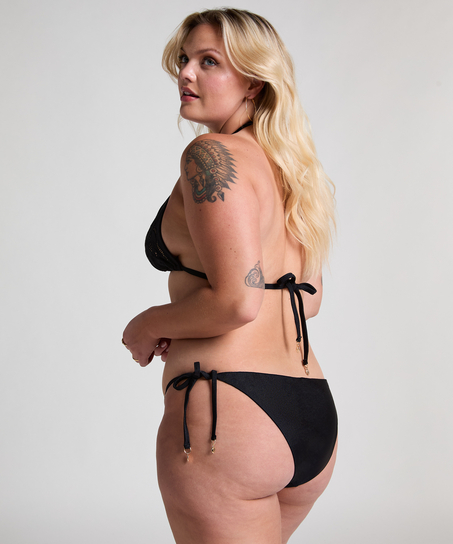 Boho Cheeky Bikinibottom, Black