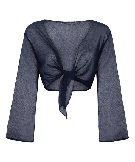 Beach Knit Top, Blue