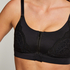 Prosthetic underwireless bra, Black