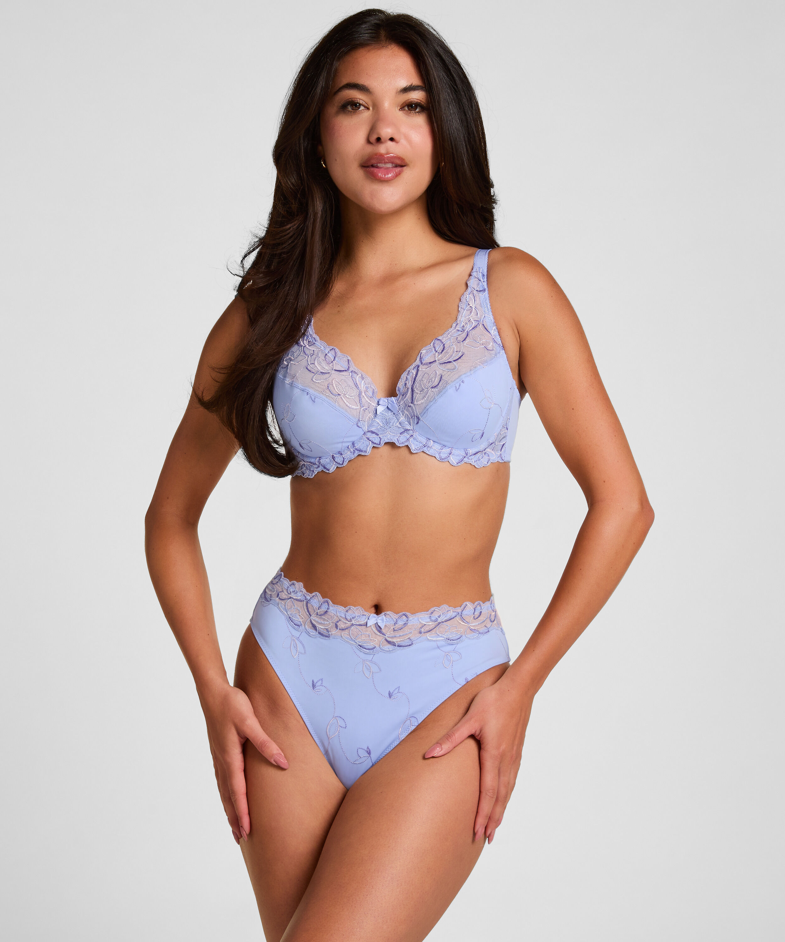 Diva High Knickers, Purple