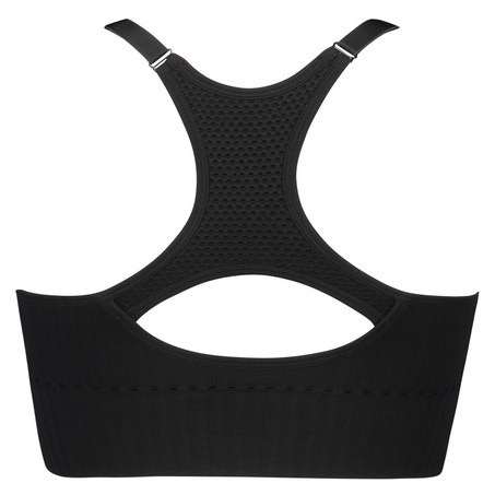 HKMX Sports bra The Comfort Level 1, Black