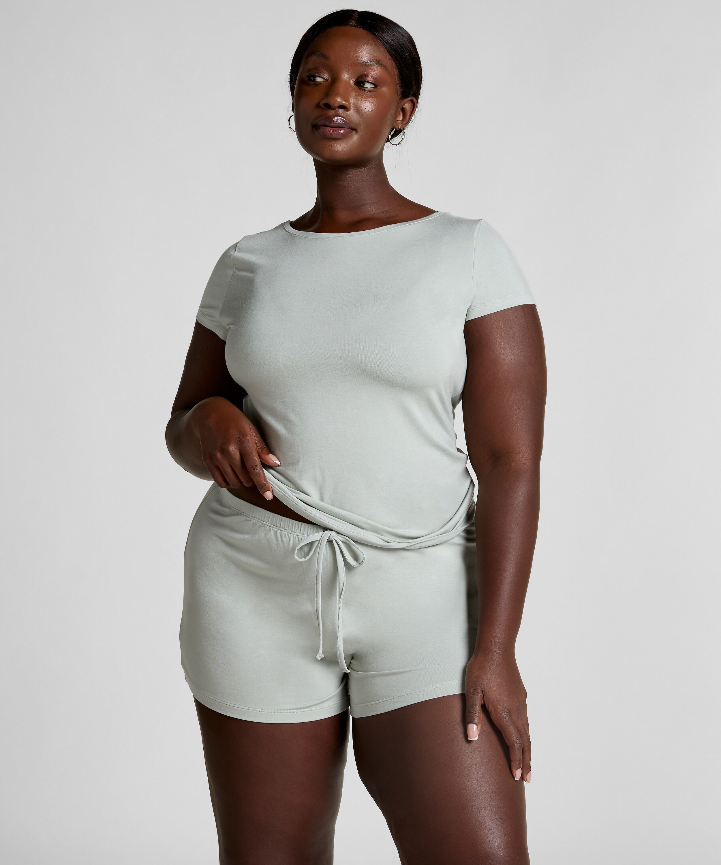 Pyjama Set Jersey, Grey