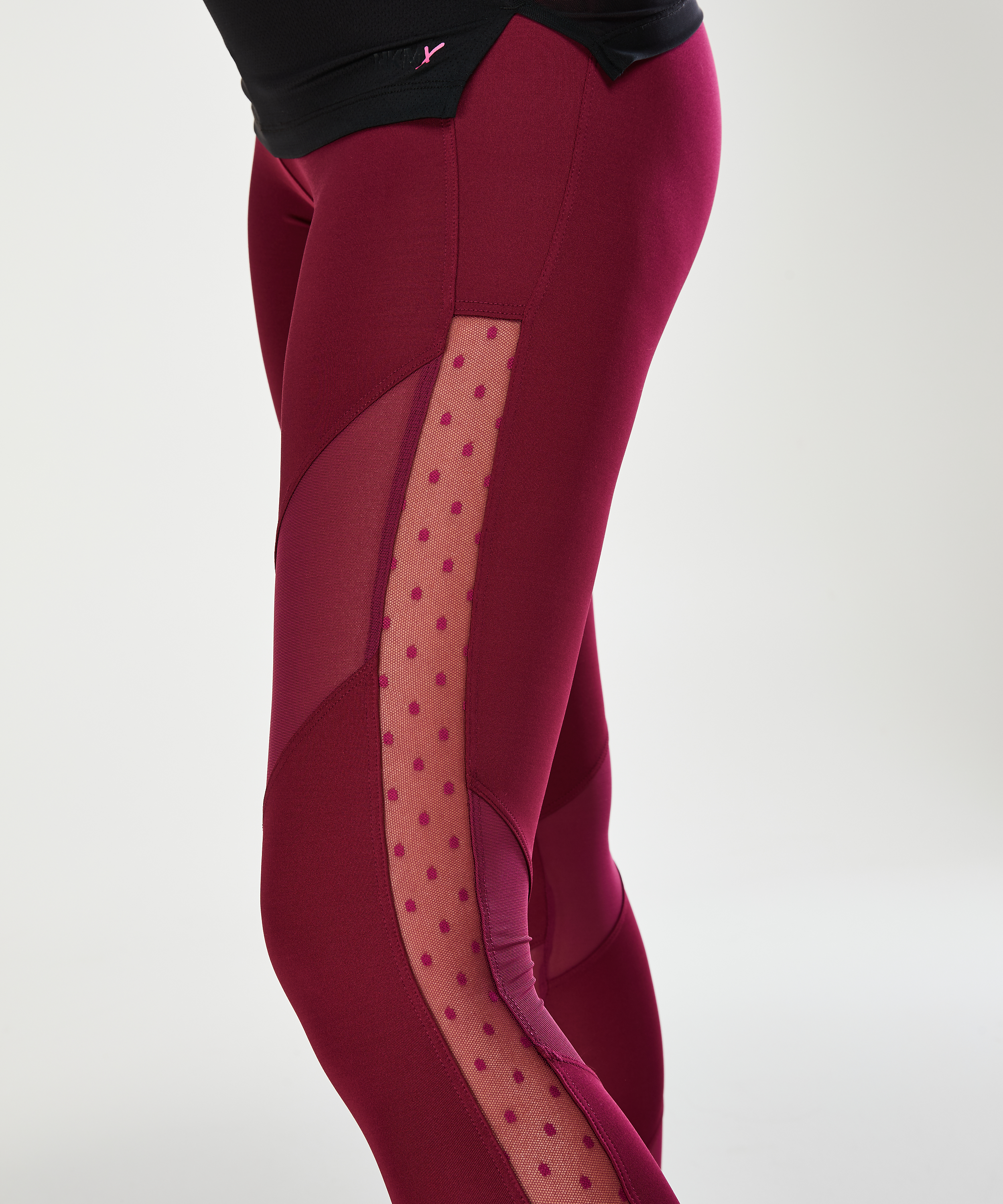 HKMX high-waist sports leggings level 2, Purple, main