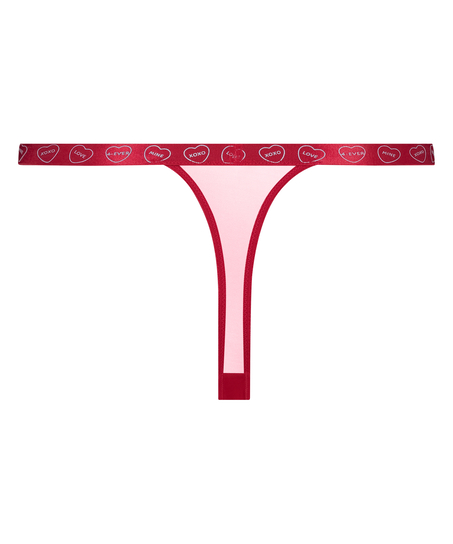 Kiss Thong, Red