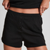 Pointelle shorts, Black