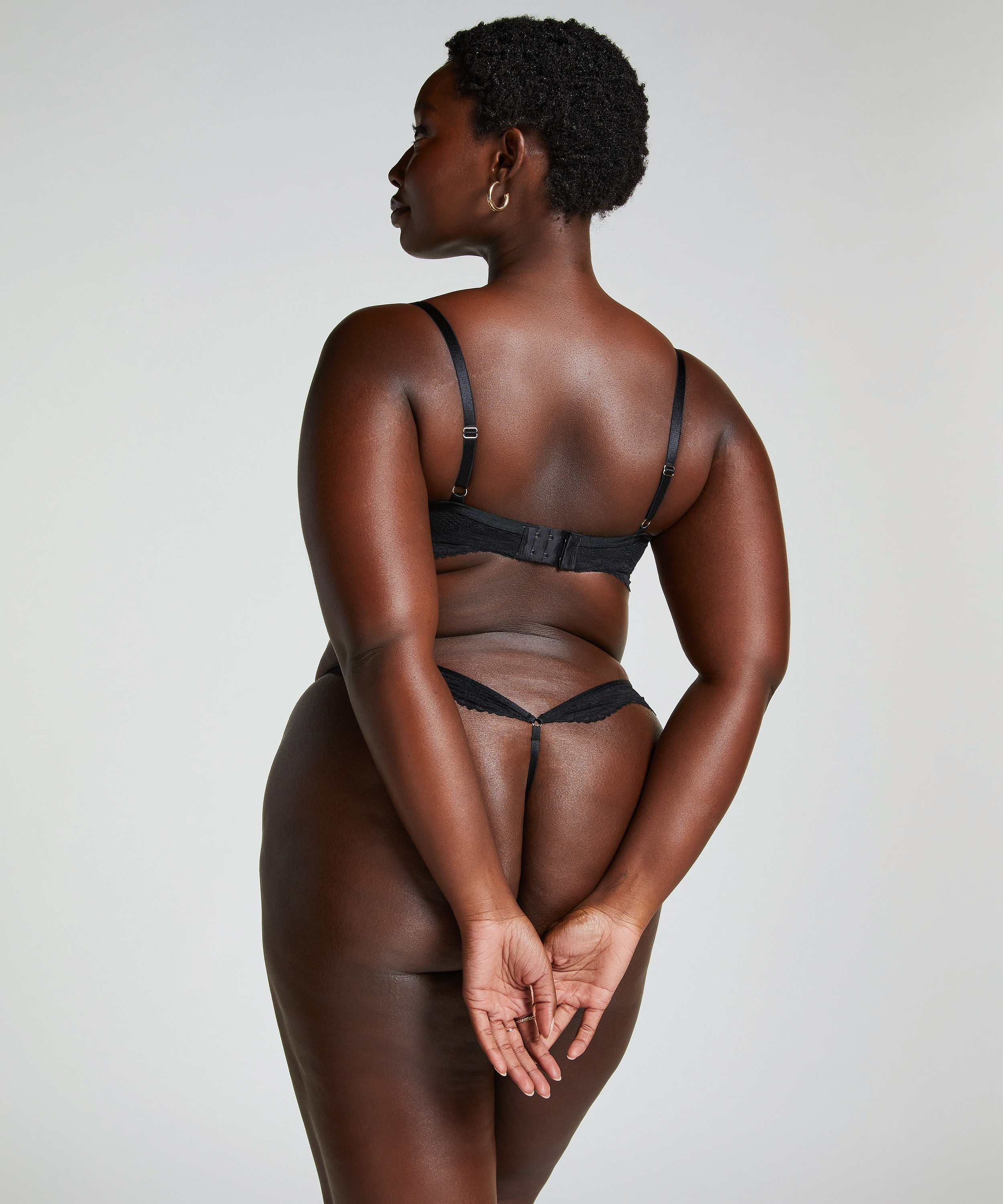 Belladonna Thong, Black, main