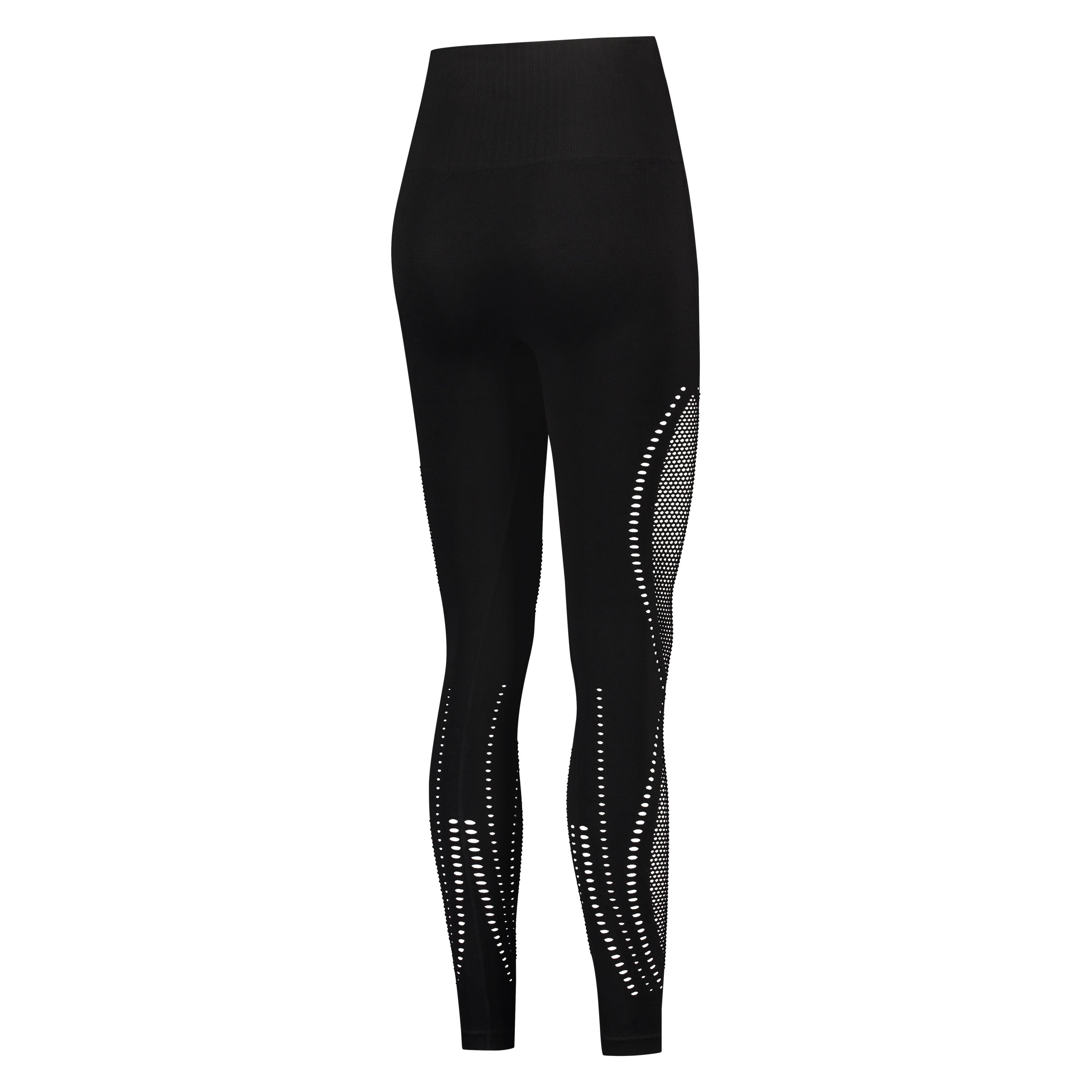 HKMX High Waist Seamless Sportlegging Comfort, Black, main