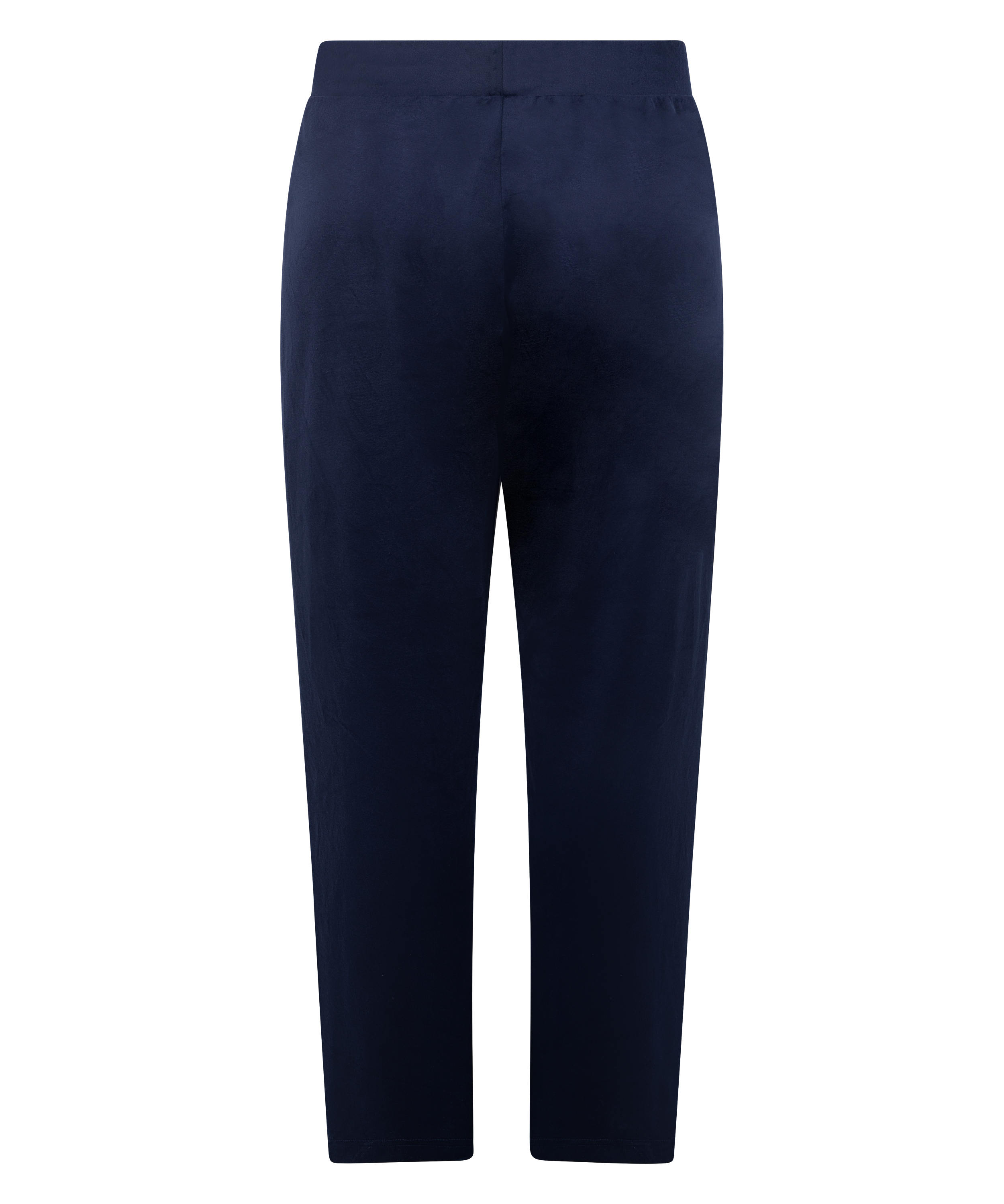 Velours Pyjama Pants, Blue, main