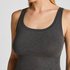 Singlet Tanktop Soft Cotton, Grey