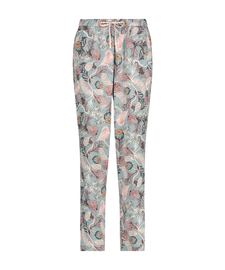 Petite woven pyjama bottoms, Grey