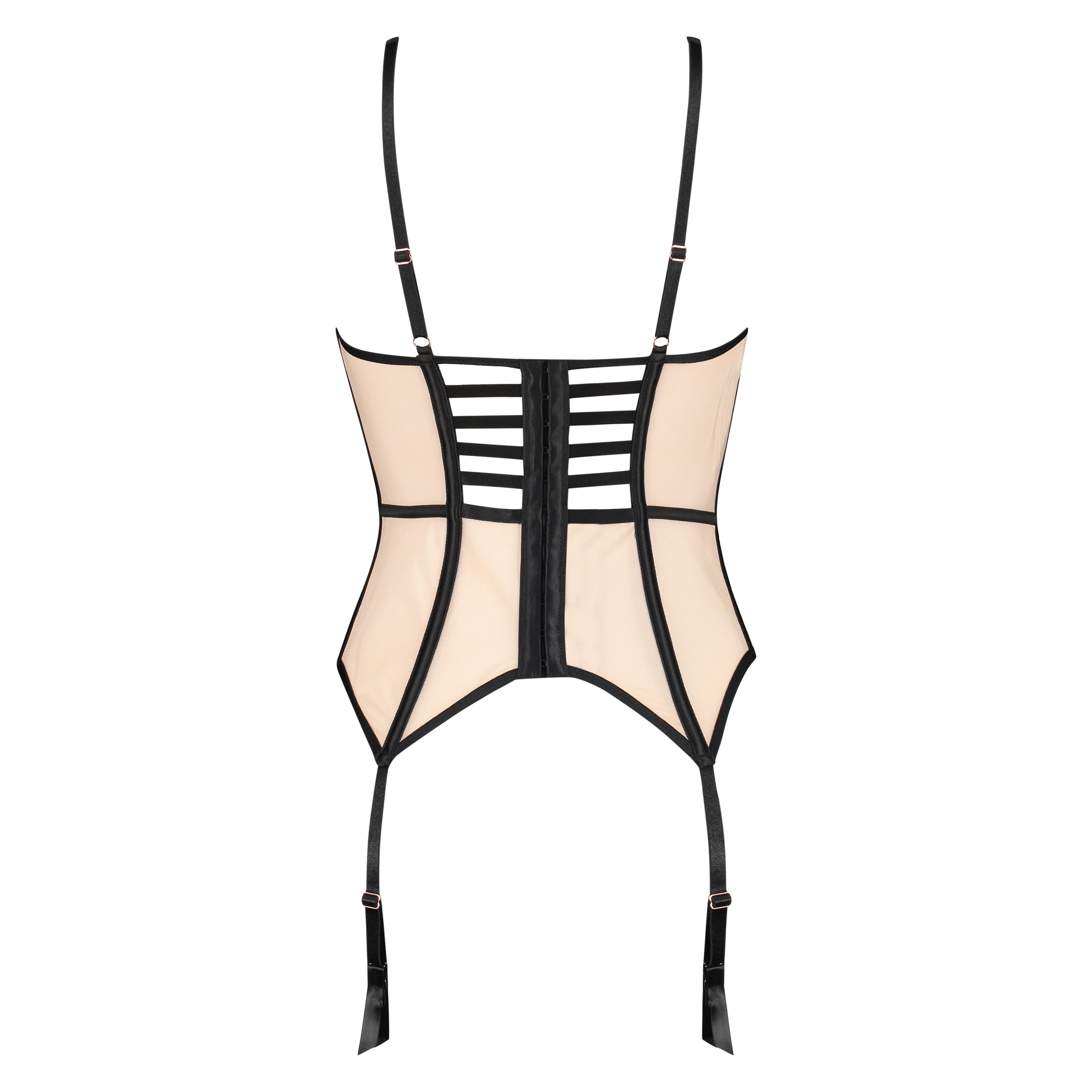 Dahlia Bustier, Black, main