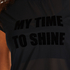 HKMX Time to shine Sports top, Black