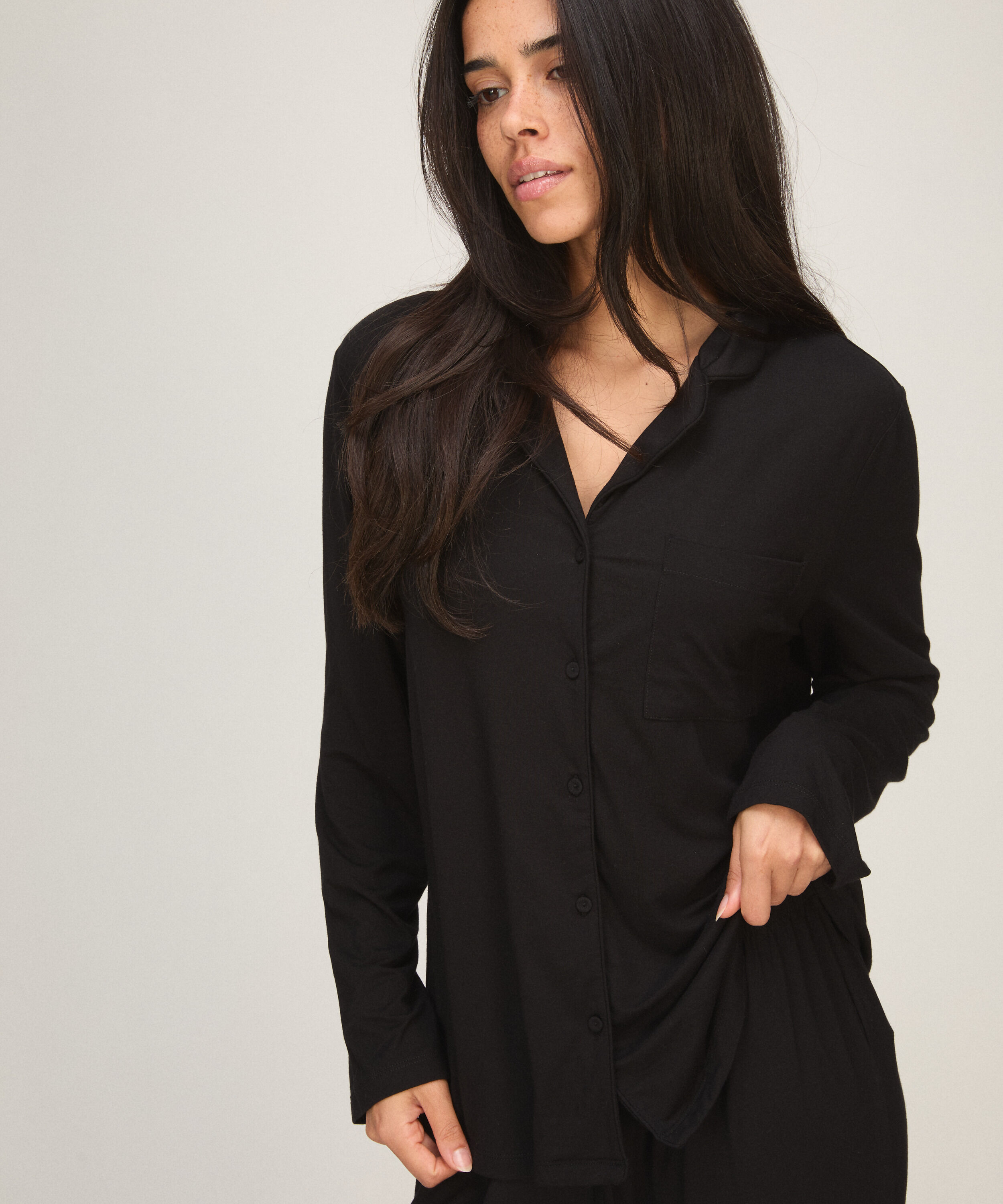 Essential Jersey Long-Sleeved Jacket