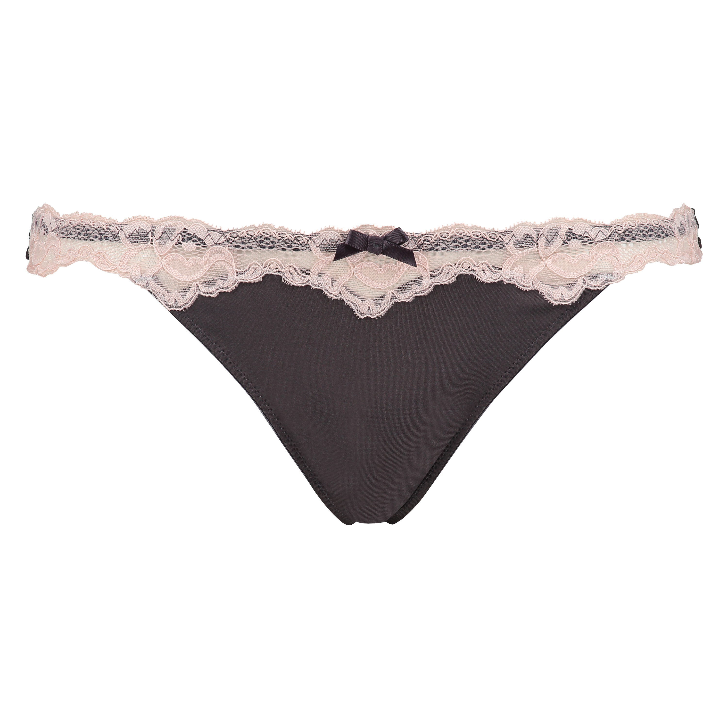 Secret Lace Thong, Grey, main