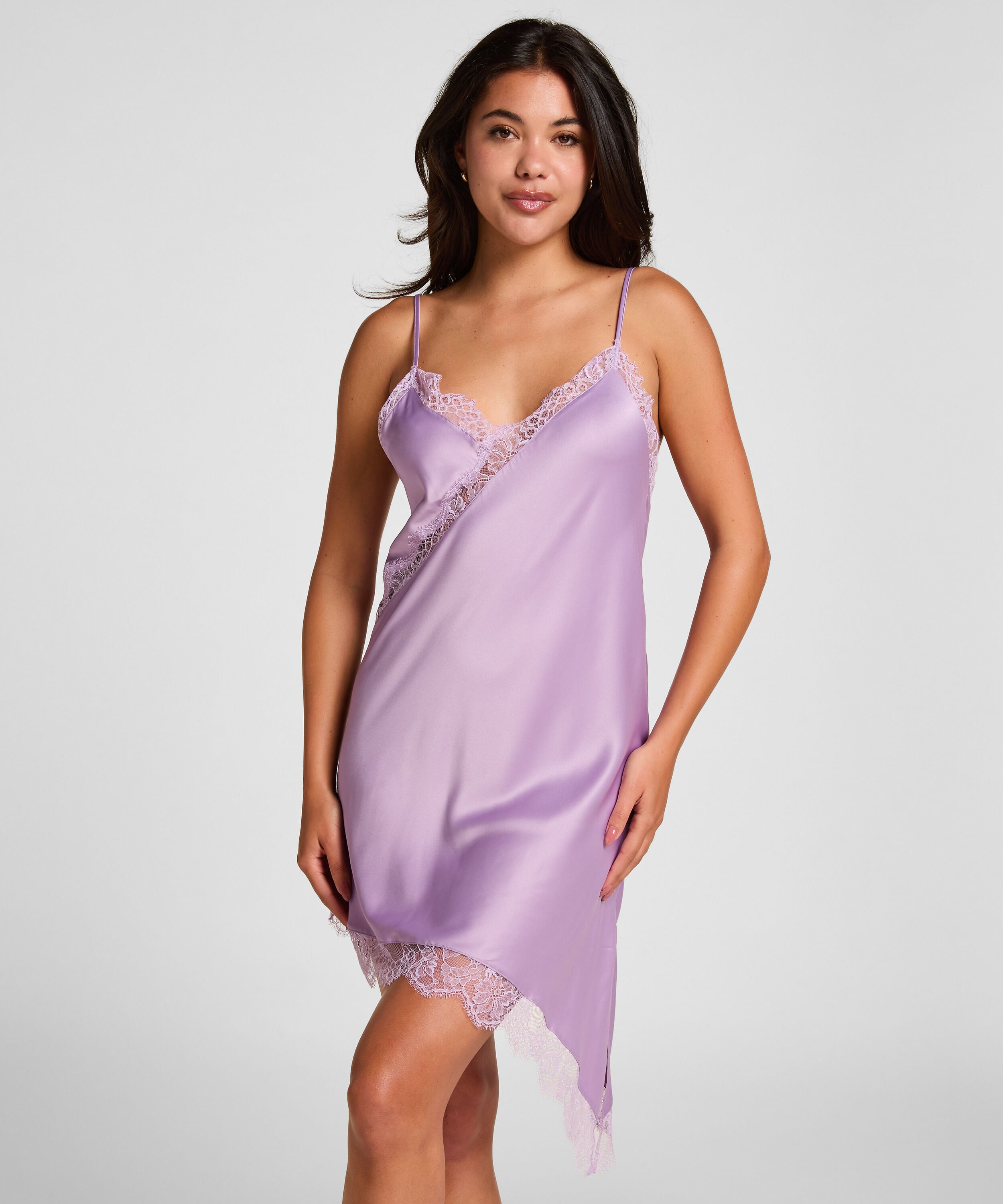 Slipdress Asymmetric, Purple