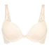 Hilary Padded Push-up Underwired Bra, Beige