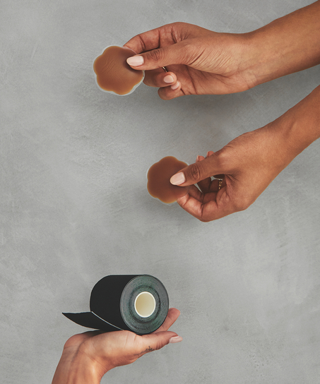 Silicone nipple covers, Brown