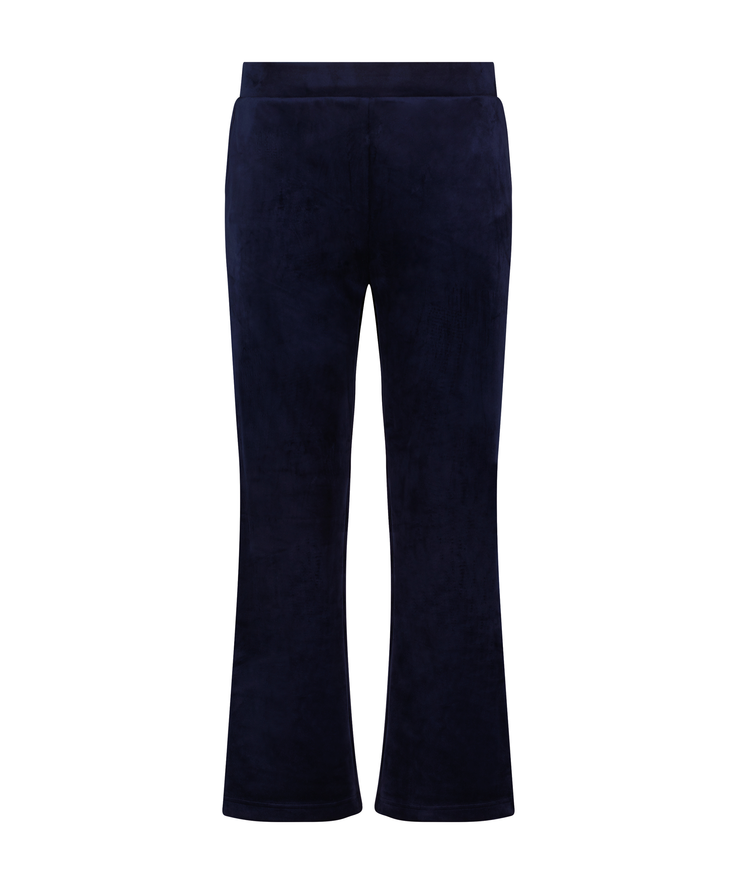 Velours Pyjama Pants, Blue, main