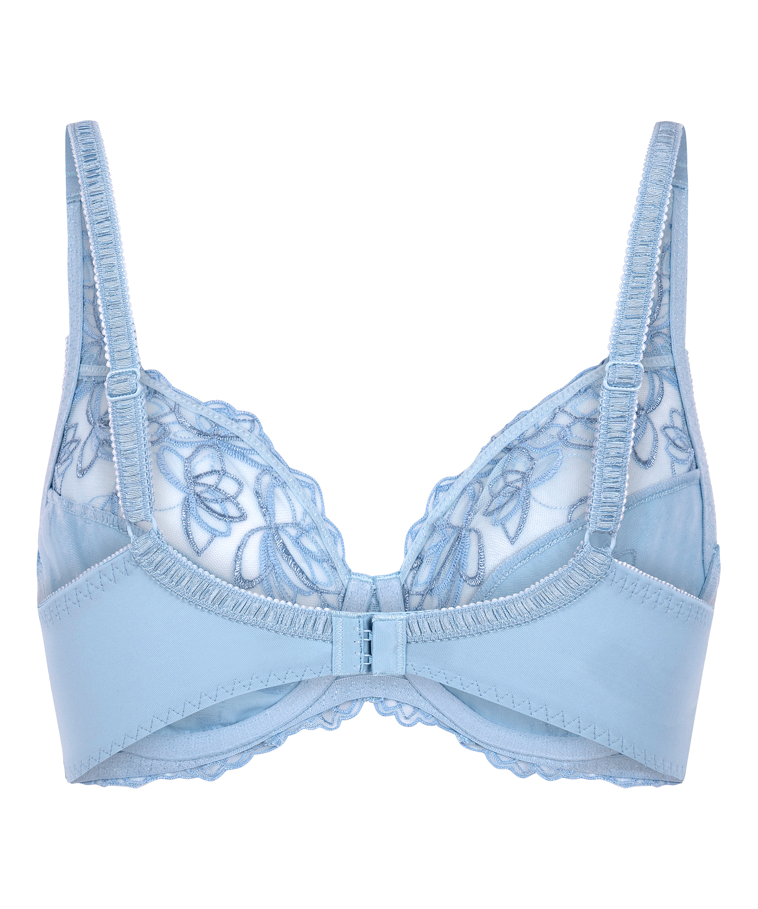 Diva Non-Padded Underwired Bra, Blue, main