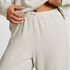 Pyjama Pant Loose Pointelle, Grey