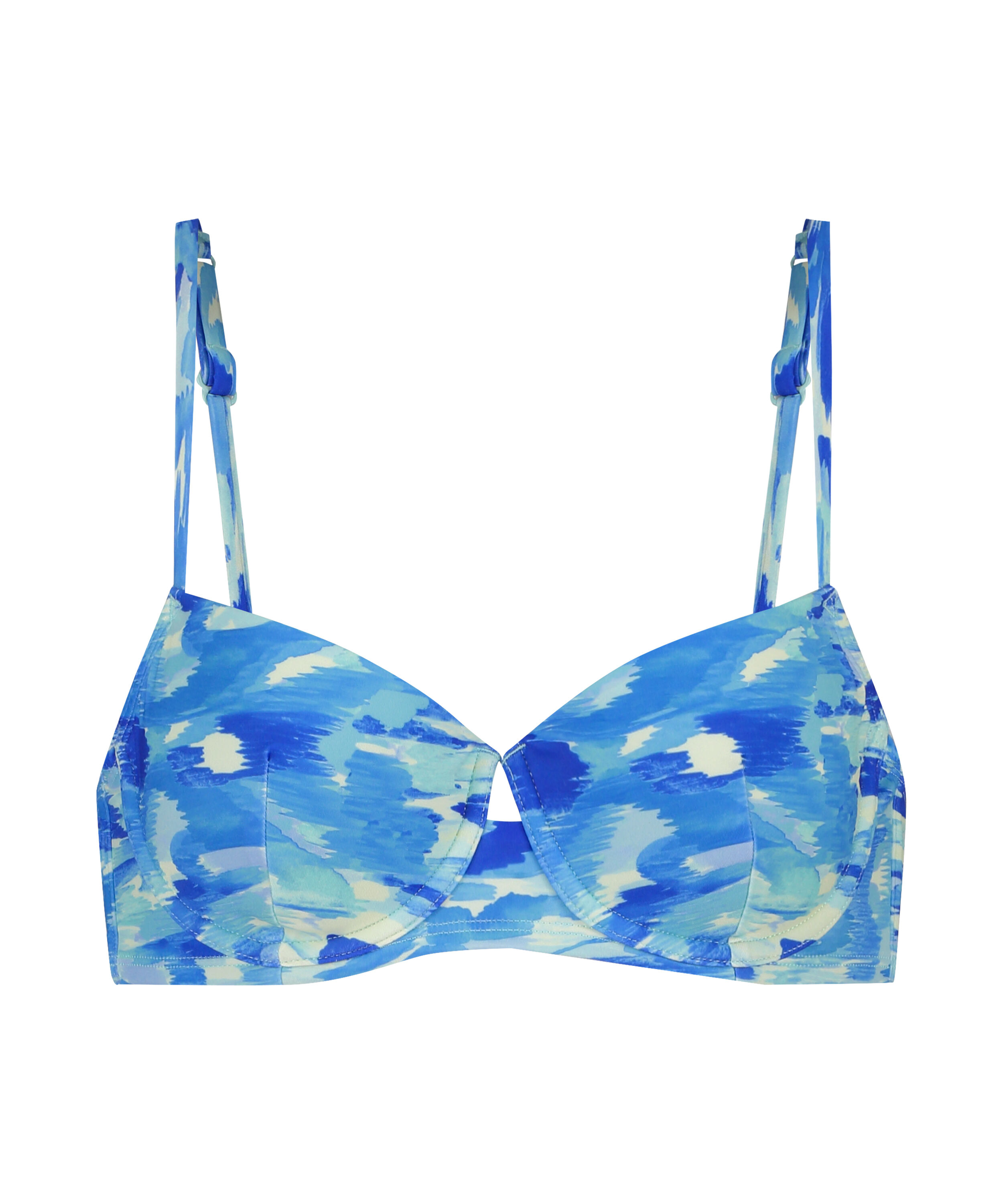 Paraguay Bikini Top, Blue