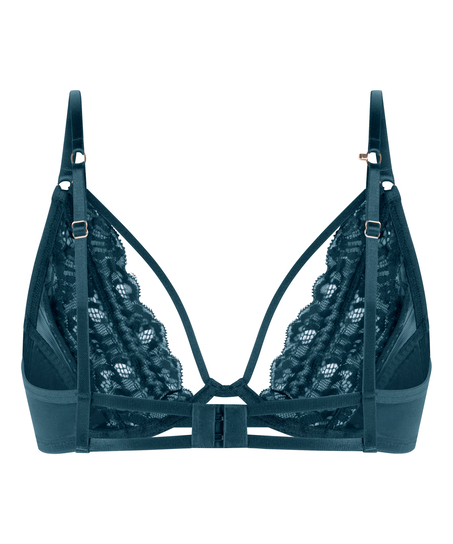 Cinnamon Non-Padded Underwired Bra, Blue