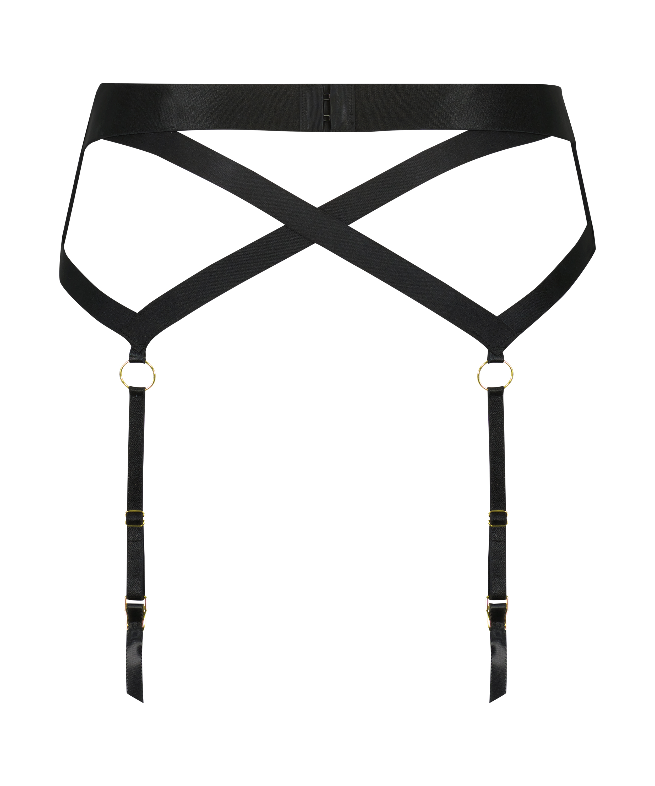 Private Occult suspenders, Black, main