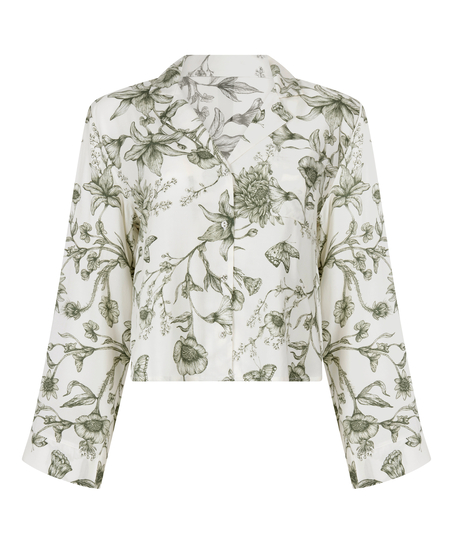 Storylover Pyjama Top, White