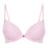 Plunge Padded Underwired Bra, Pink