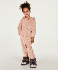 Fleece Onesie Kids, Grey