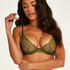 Isabelle Non-Padded Underwired Bra, Green